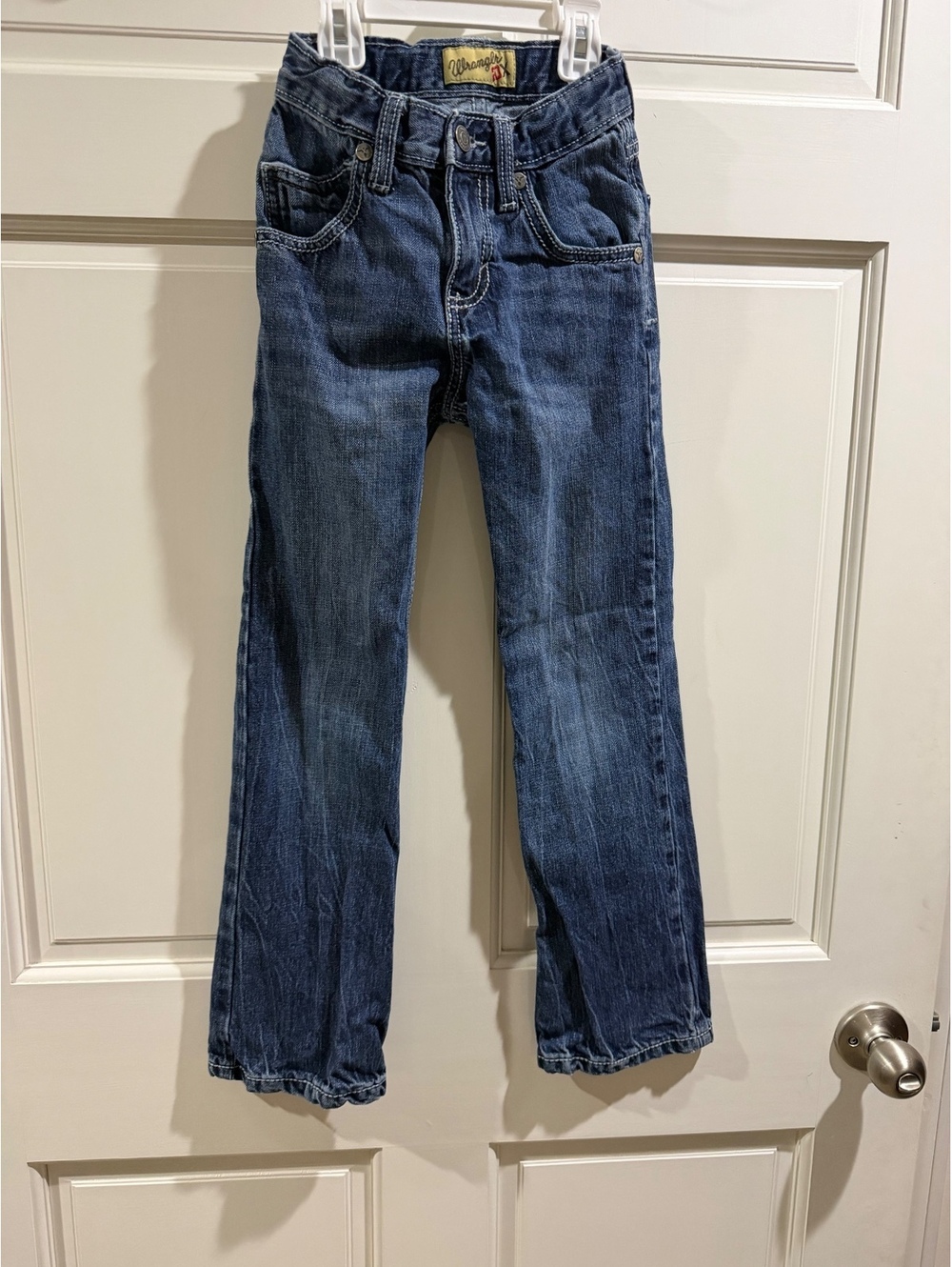 Wrangler Kids Blue Denim Jeans Size 8 Slim